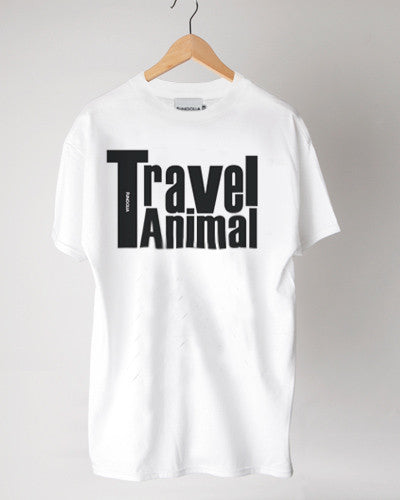 <T006> Travel Animal Tee (White)