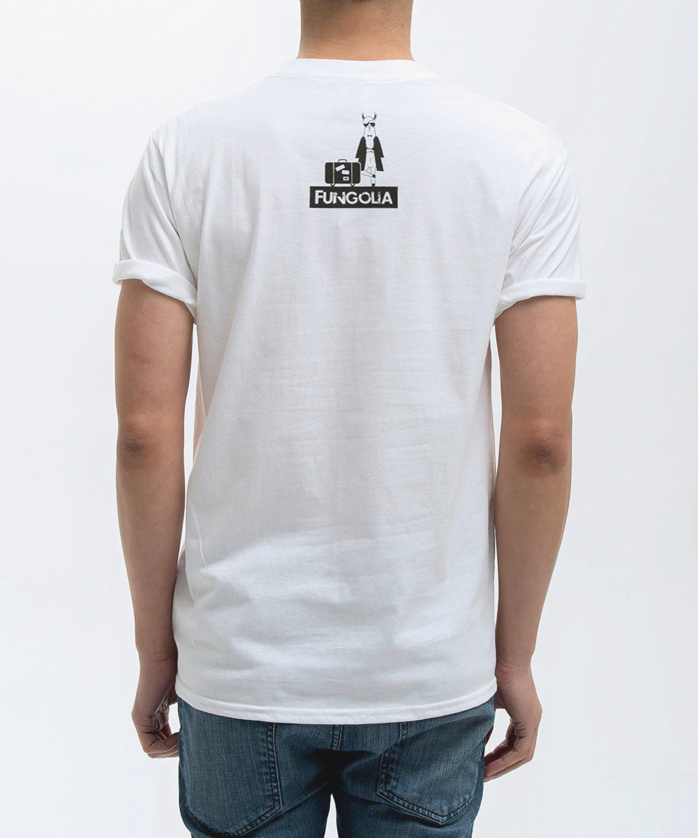 <T006> Travel Animal Tee (White)