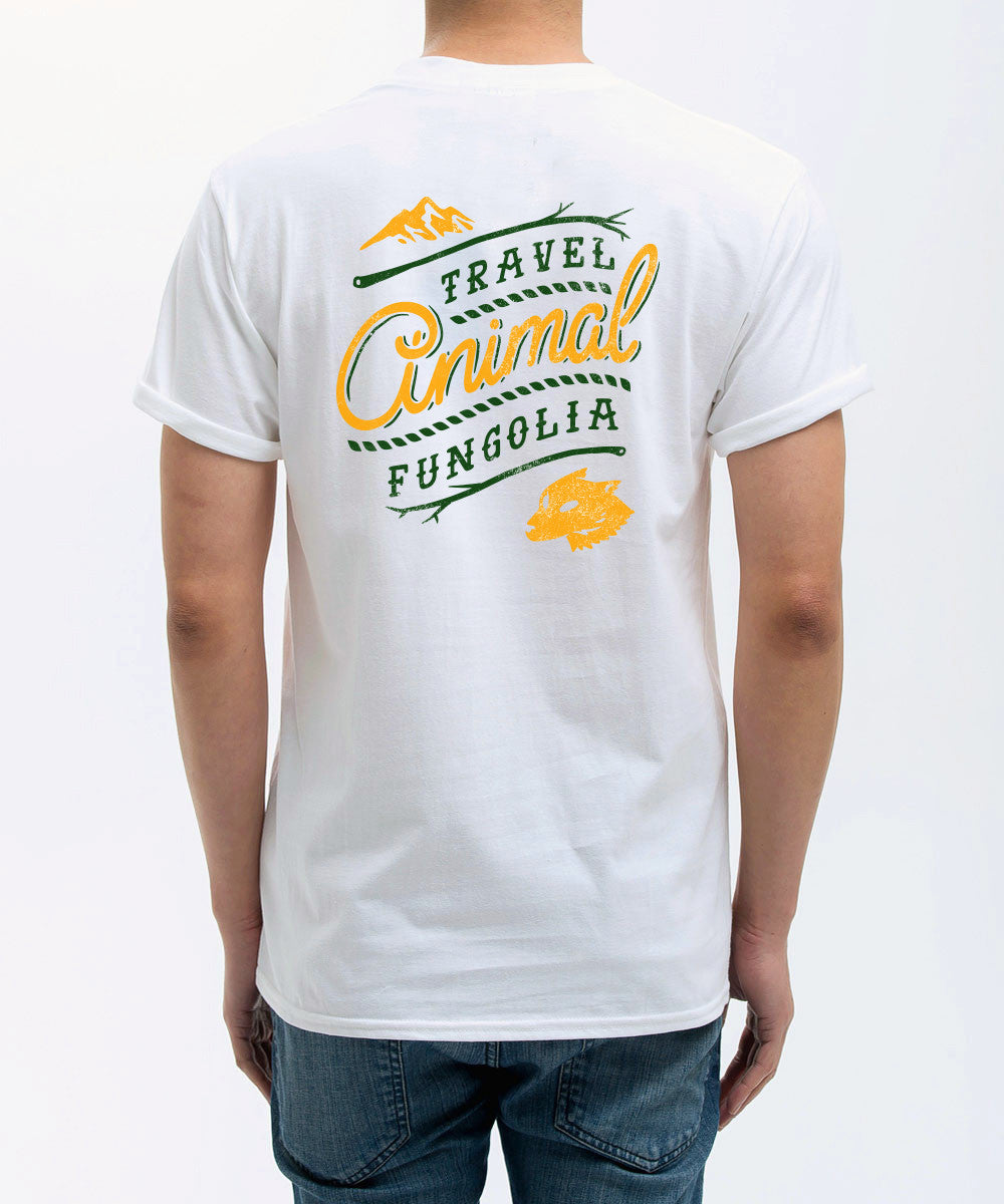 <A 093> Travel Animal - Wolf (White)