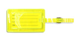 <A 000a001a99b4> Fungolia Premium PVC Neon Luggage Tag - What are you waiting for?