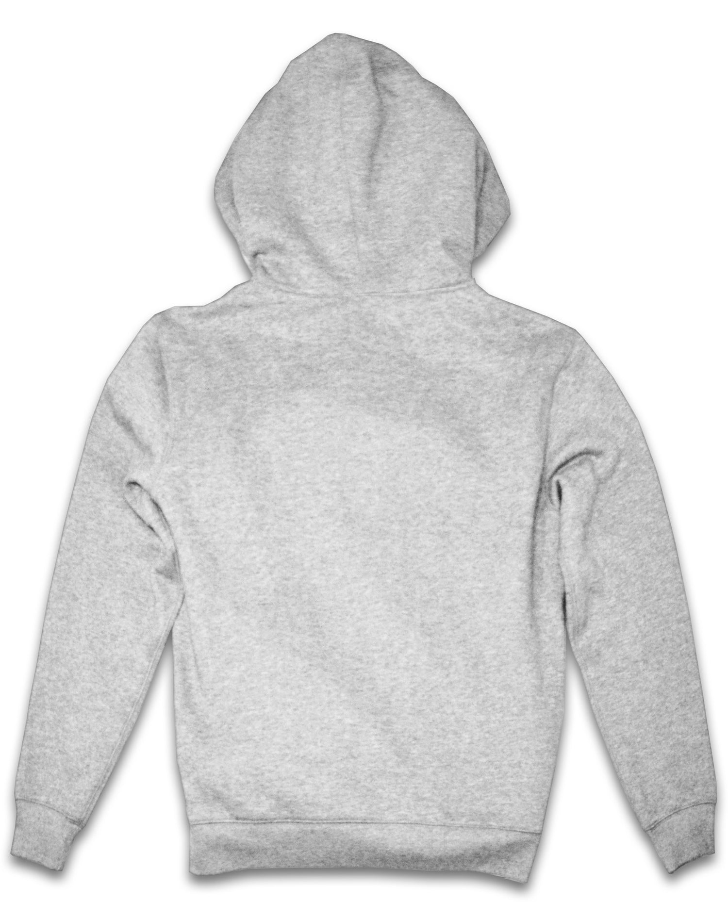 <Ab 25> Fungolia Fleece Zip Up Hoodie - Plain (Grey)
