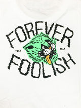 <a>フォーエバーフーリッシュTシャツ - ホワイト</a>