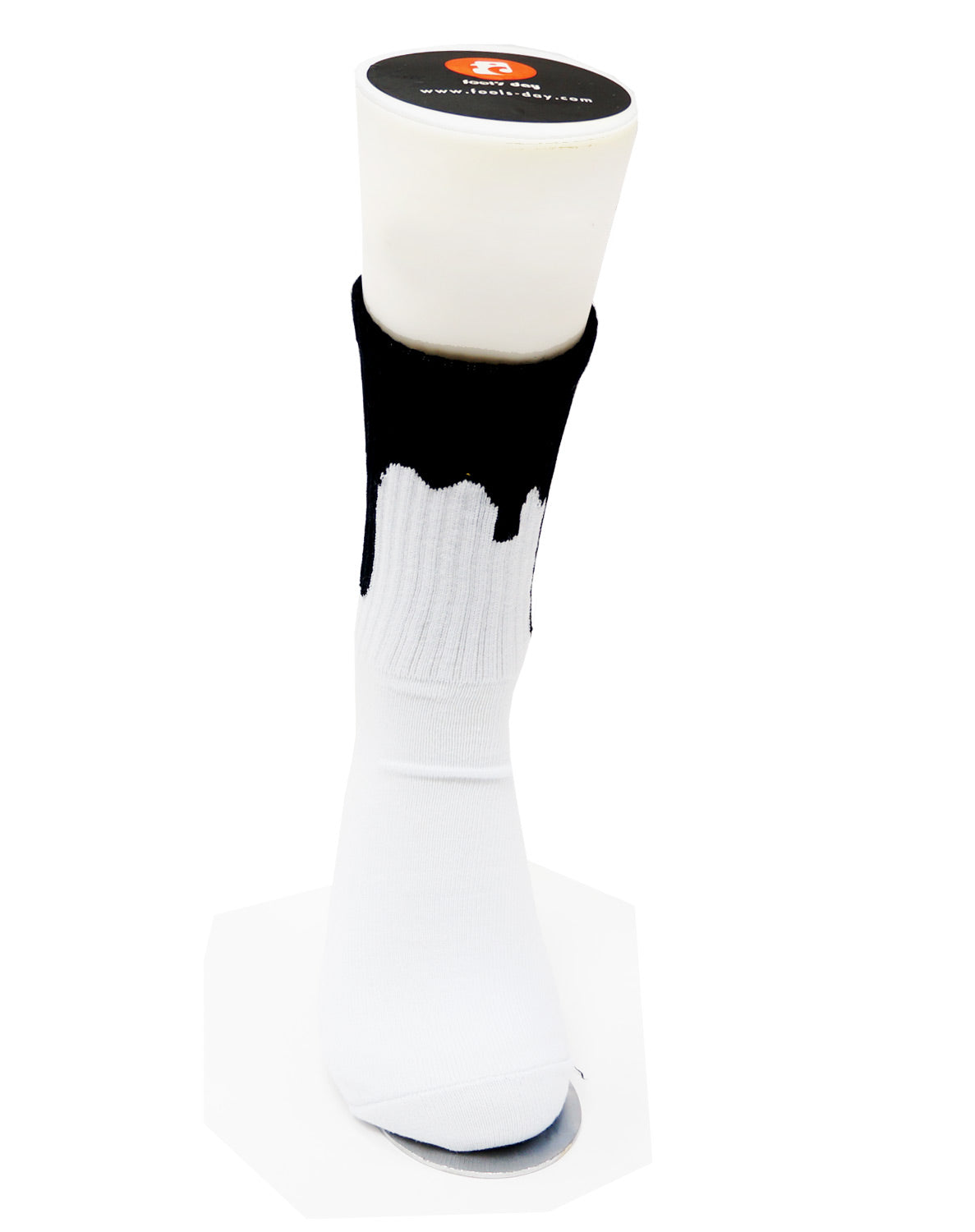 <A 000a009a> Fungolia Socks - Drip (Black)