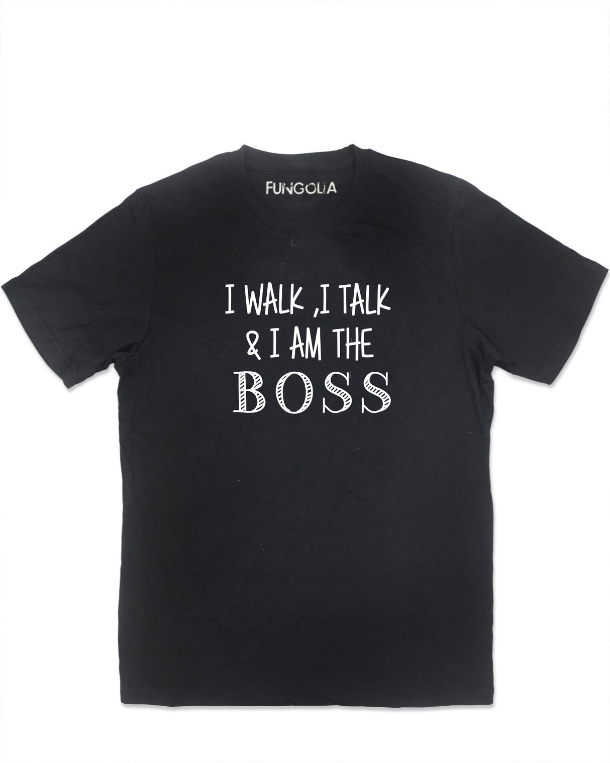 <A 001a16a> I AM BOSS Tee (black)