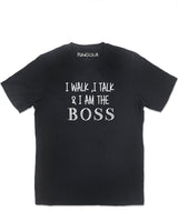 <A 001a16a> I AM BOSS Tee (black)
