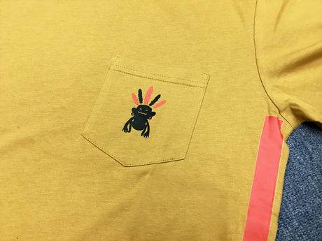 <A 000a003e> Freedom Child Pocket Tee （Coffee brown）