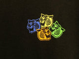 <A 000a004c> Forever Hungry - 4 Tigers (Black)