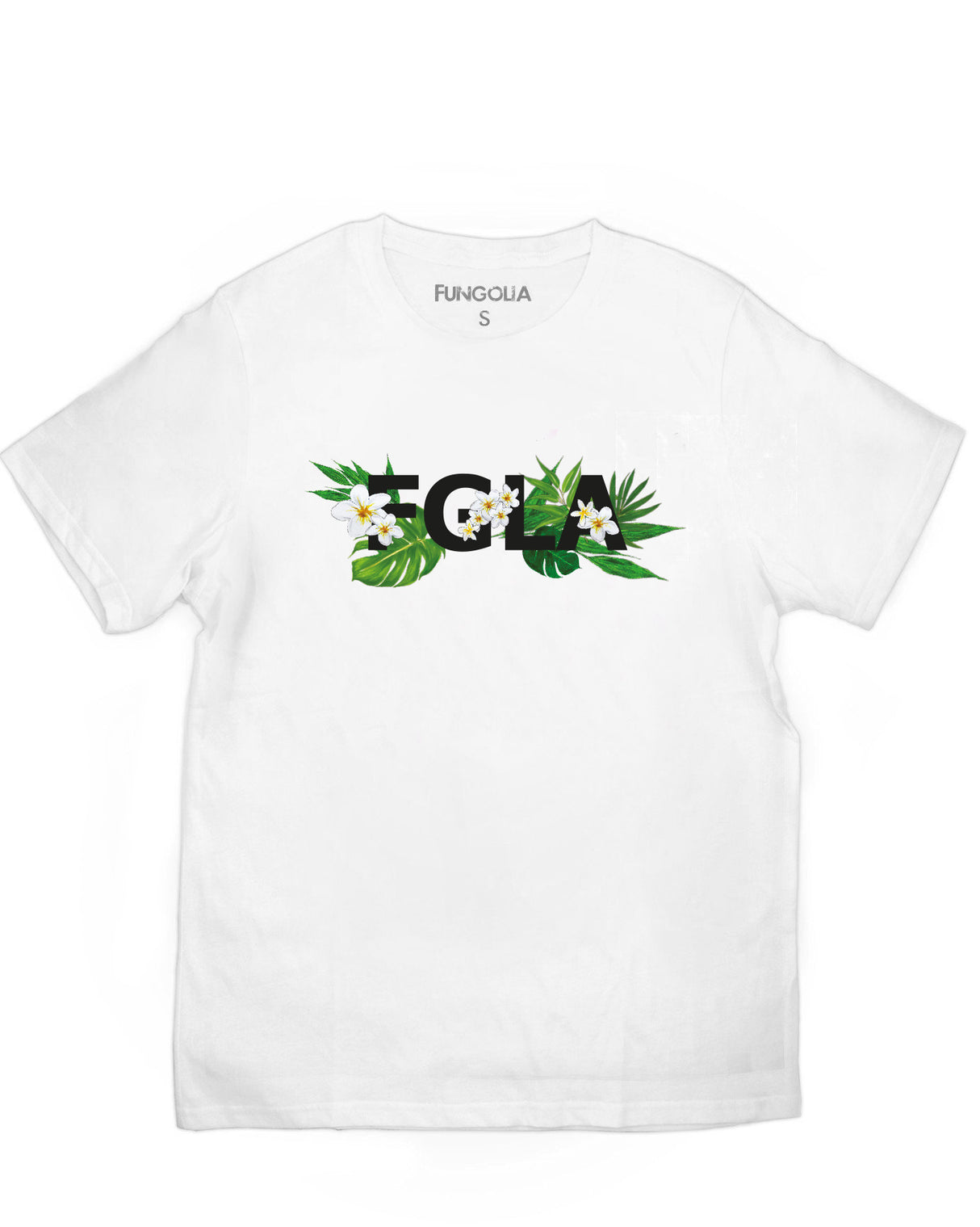 <A 001a04> Floral FGLA (White)