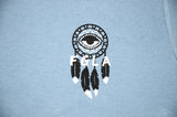 <A 001a19>Dream Catcher - Garment Dyed Tee (Blue)