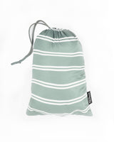 <A 000a61>Stripe Hoodie Pillow - Grey/White Stripe