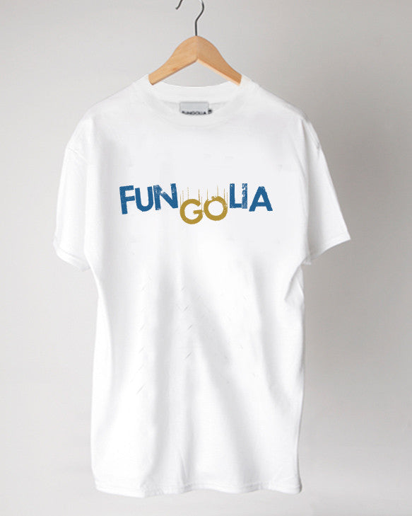 <S003>Fungolia Fun&Go Logo Tee (Navy & Brown)