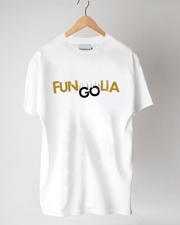 <S001>Fungolia Fun&Go Logo Tee (brown & black)