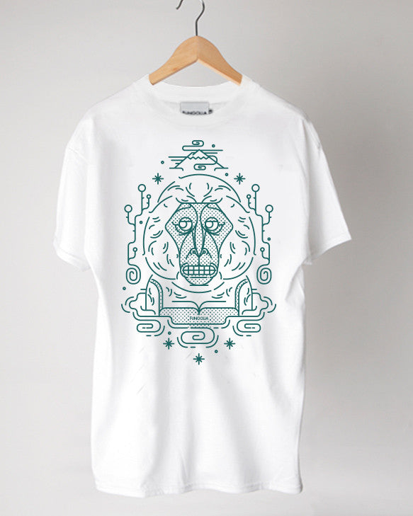 <S017>Travel Animal Tee - The Japanese Macaque