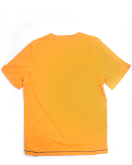 <A 062>Muse Pocket Tee - Mustard Yellow (Plain)